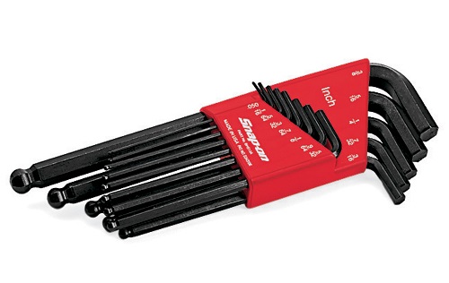 13 pc L-Shaped Ball Hex Wrench Set 