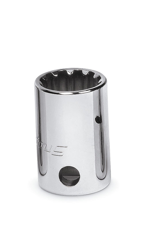 Socket, Spline, Shallow, #16, 1/2