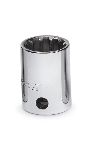 Socket, Spline, Shallow, #18, 9/16
