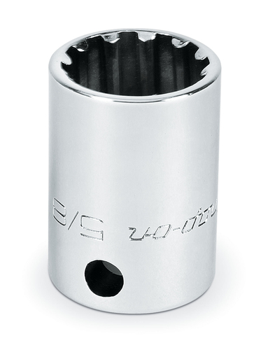 Socket, Spline, Shallow, #20, 5/8