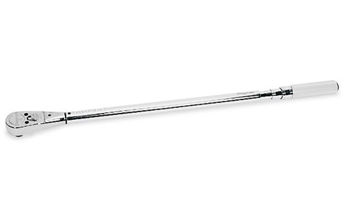 Torque Wrench, Adj. Click-type, US, Fixed-Ratchet, 80-400 ft-lb, 3/4