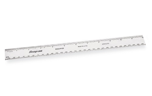 Rule, Steel, U.S./Metric, 12