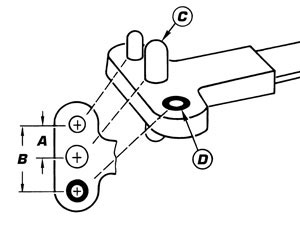 One Lug-Single Wing Standard (SWS) 
