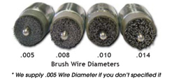 Pilot Bonding End Brush