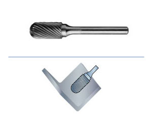 Material Removal l Abrasives & Rotary l Cylindrer Radius End