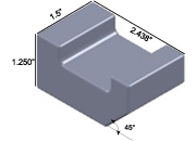 Tungsten Bucking Bar