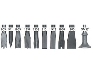 Assorted Tooling .401 Shank Riveting Tools 
